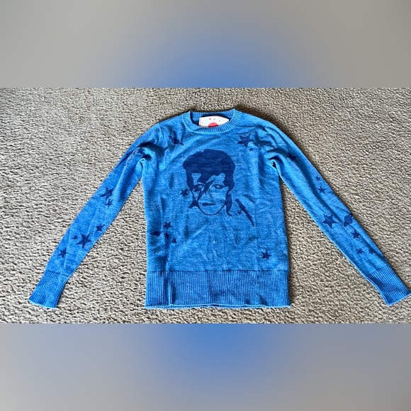Stoned Immaculate Aladdin Sane Bowie Sweater S NWOT Small retail $398 - Picture 2 of 14